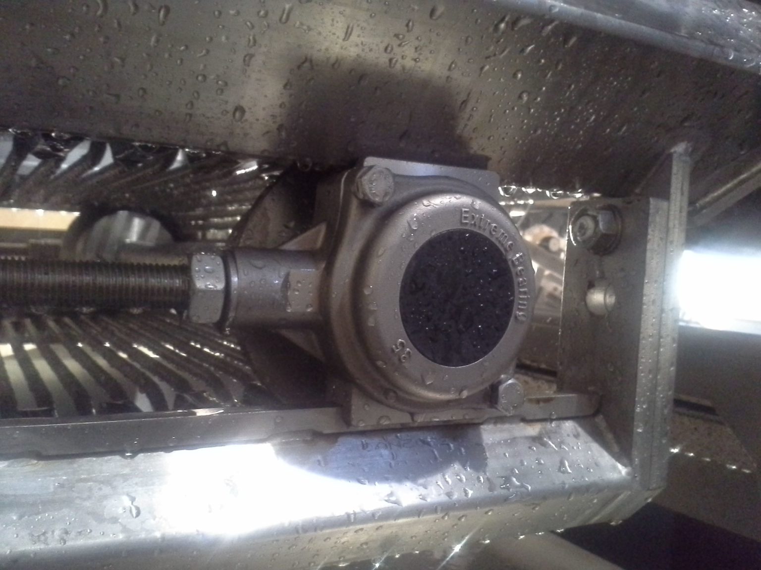 Take-up stainless steel bearing units