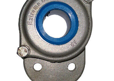 3 hole ss 316 flange bearing unit for harsh environments ucfb ptfe sealed