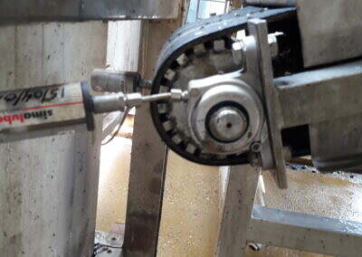 heavy industry mining conveyor belt stainless steel 316 pillow block insert harsh conditions ucp 50