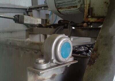 salt mine conveyor belt chemicals ss 316 plummer block bearing wash down npl