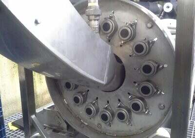 ss 316 2 bolt flange bearing fytb sft rft ucfl ucft type e blind cap double spherical roller bearing conveyor belt