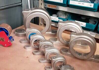ss316 pillow block flange bearing high resistance to seawater ucp80
