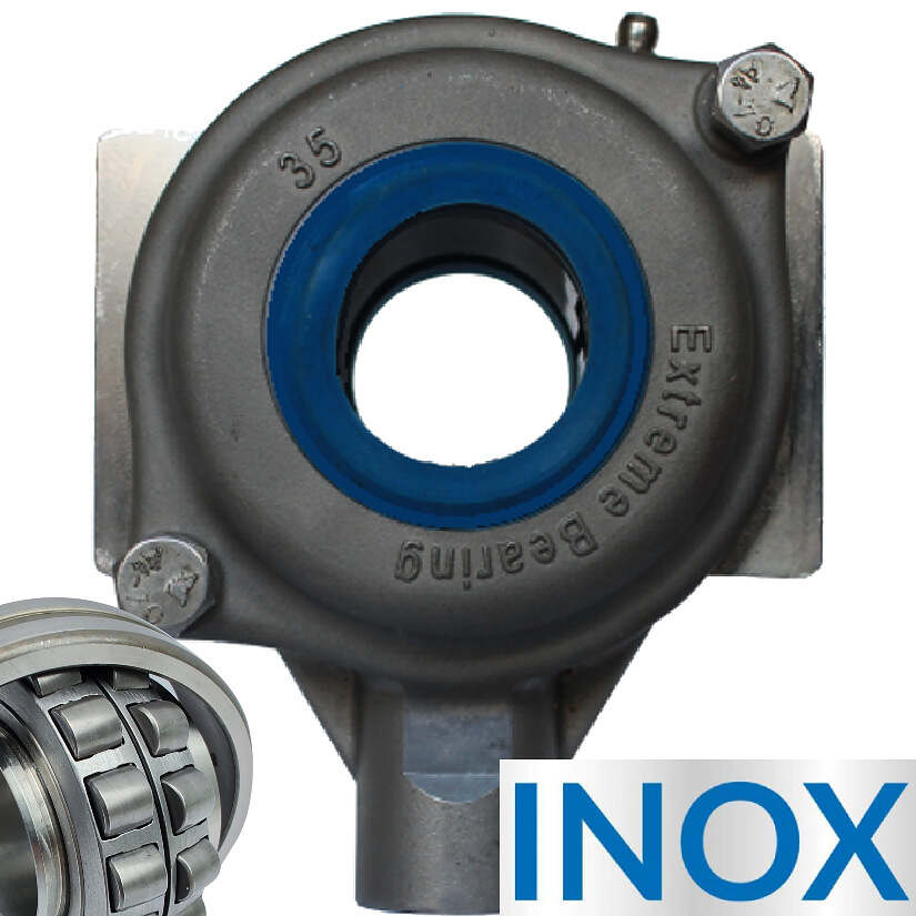 Stainless steel take-up bearing units EXT