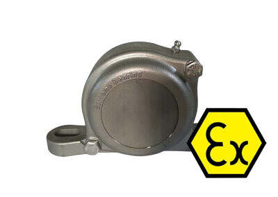 ATEX 144 2014/34/EU ss 316 pillow block housing double row spherical roller bearing ucp80