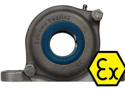 ATEX 144 2014/34/EU stainless steel plummer block bearing wash down ucp60