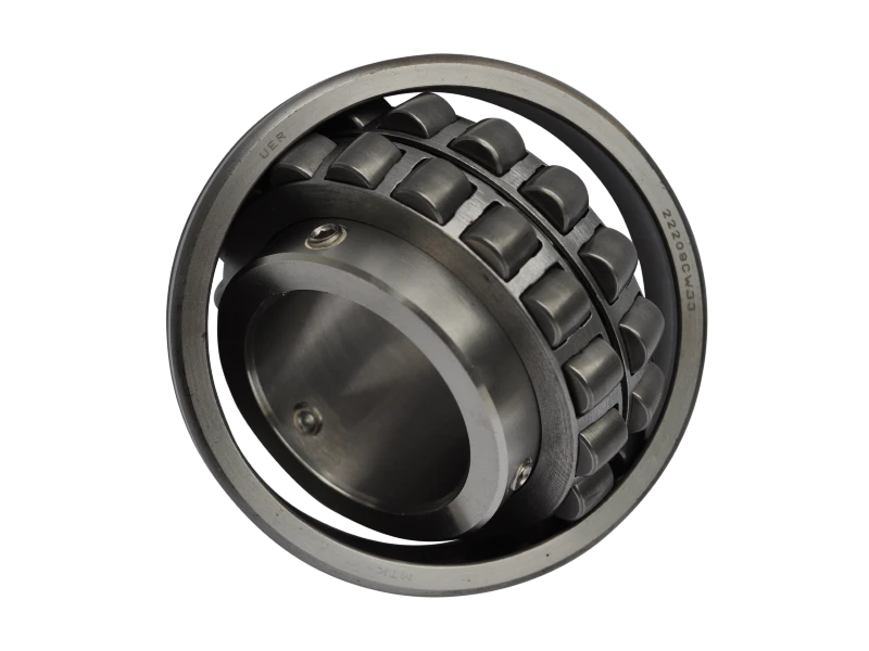 Double roller bearing with setscrew 