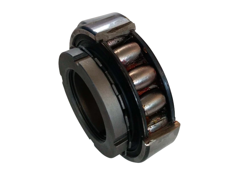 Single roller bearing with adapter sleeve