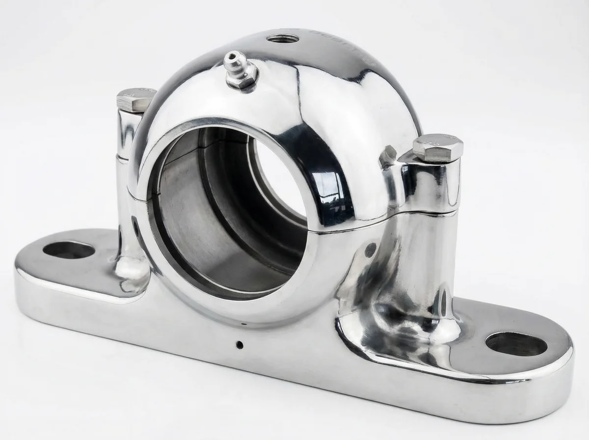 High Gloss Polished Stainless Steel Bearing Units