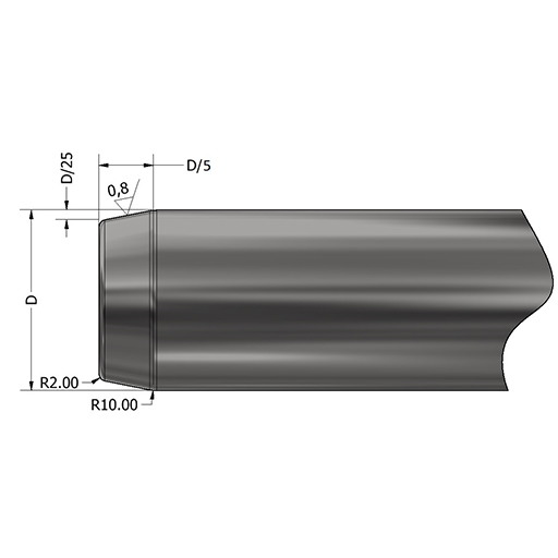 CC seal mounting tool dimensions
