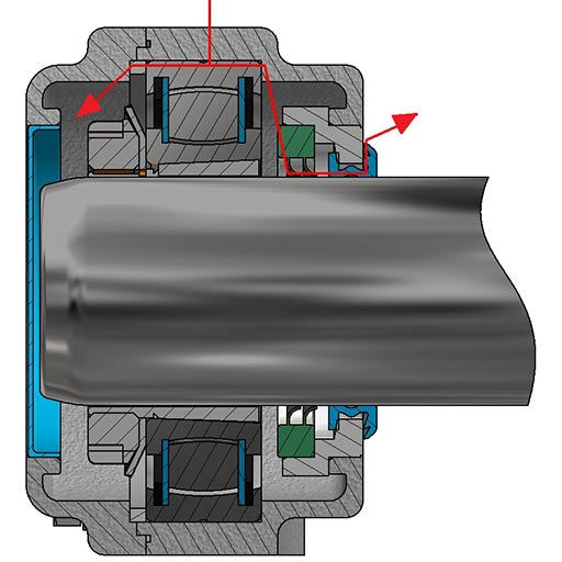 Seal assembly DS-CC / VK configuration