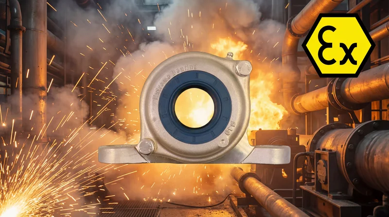 ATEX-Certified Explosion-Proof Mounted Spherical Roller Bearing Units
