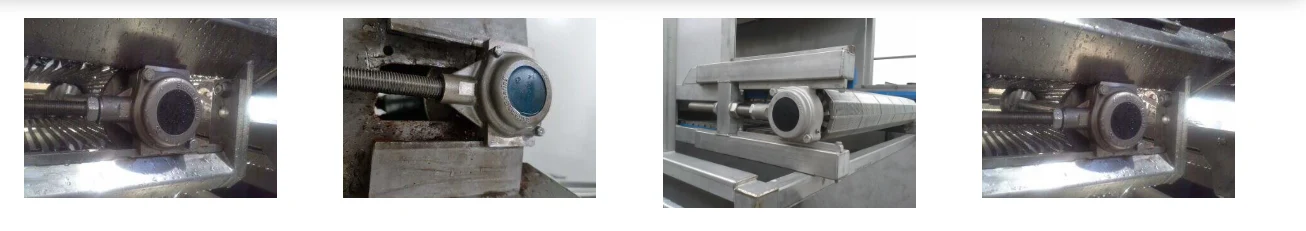 Extreme Bearing take-up units installed in conveyor and processing machinery